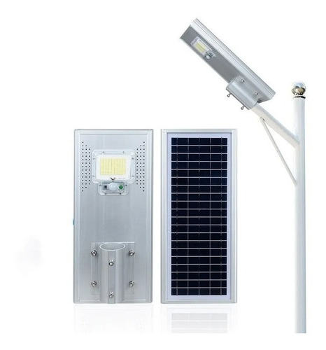 Lámpara Solar Led 50w Lampara Suburbana Alumbrado Publico