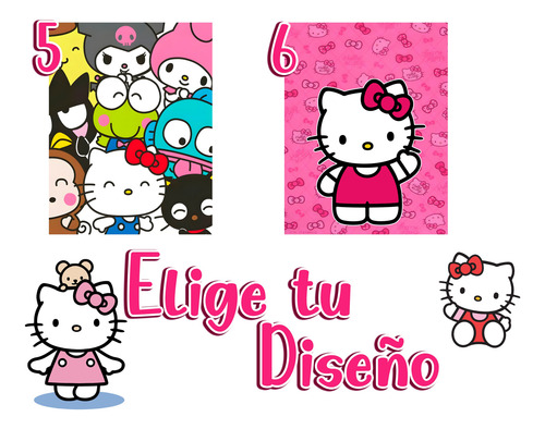 40 Morral Dulcero Hello Kitty Fiesta Infantil Recuerdos