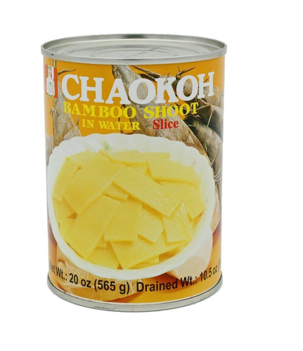 Brotes De Bambu Tajados Chaokoh 565g