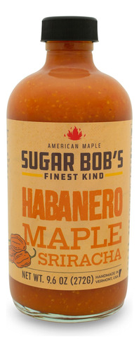 Sugar Bob's Finest Kind, Habanero Sriracha De Arce Picante, 
