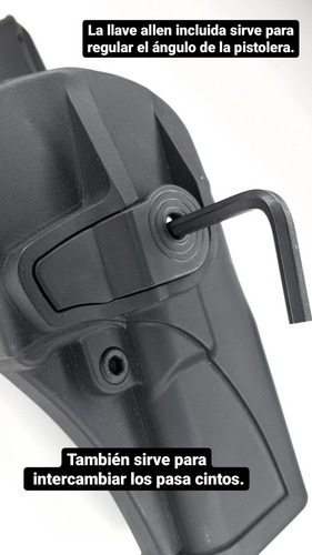Imagen 9 de 10 de Funda Pistolera Tactica Rescue Nivel 2 Bersa Tpr9