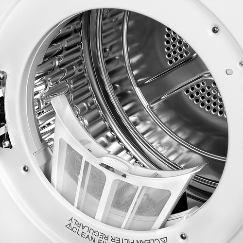Secadora Carga Frontal Eléctrica 10kg Mabe Sem010vbcl0 Blanco