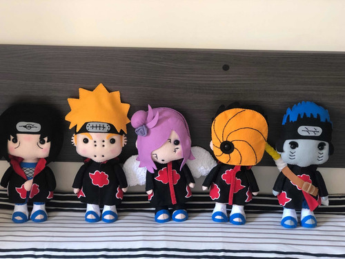Imagem 5 de 5 de Bonecos Akatsuki