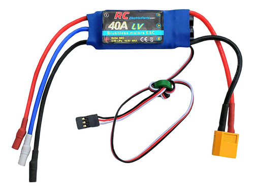 40a Rc Sin Escobillas Motor Eléctrico Controlador De Velocid