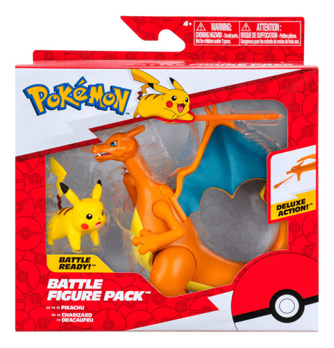 Paquete De 2 Figuras De Batalla De Pokémon: Incluye Figuras