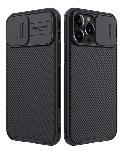 Funda Para iPhone 13 Pro Max Con Proteccion De Camara Negra