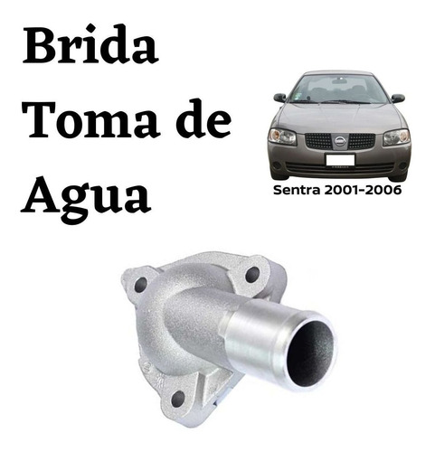 Brida Codo De Agua Sentra 2005 Motor 1.8
