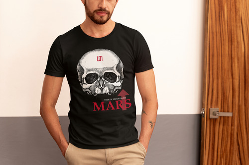 Playera 33 Thirty Sec To Mars Premium
