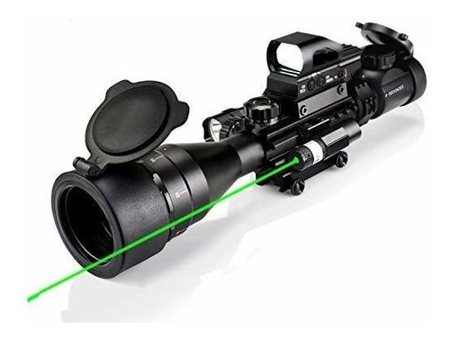 4-16 X 50ao - Alcance De Rifle Dual Iluminado Con Vista Láse