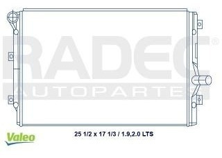 Radiador Volkswagen Bora 2008-2009 L4 1.9 Y Tdi 2.0lts Std