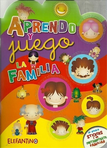 Aprendo Y Juego La Familia (de Regalo Stickers Y Un Por  Ta