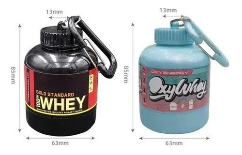 Imagen 6 de 7 de Porta Proteina En Polvo Gym Gimnasio Body Fortress Whey