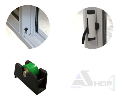 Imagen 3 de 8 de Ventanas Aluminio 150x110 Vidrio Entero Promo Abershop