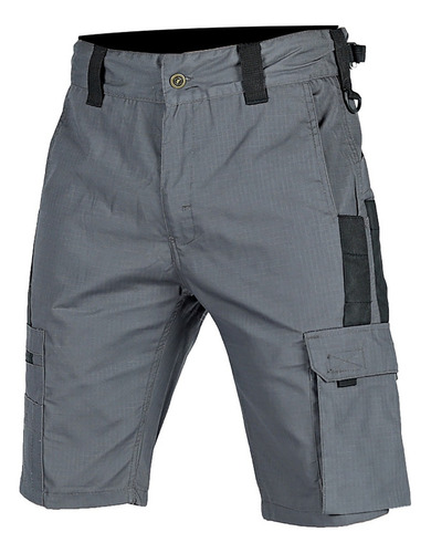 Shorts Cargo Militares Tácticos For Hombre En Rip Stop Con