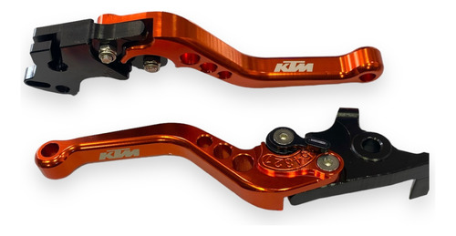 Maniguetas De Lujo Para Ktm Duke 200/250/390 Rc200 Sencilla