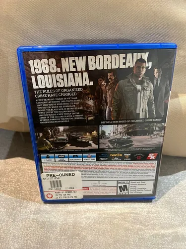 Mafia 3 Ps4 (Usado)