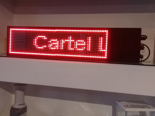 Cartel Led Programable Exterior Apto Negocios