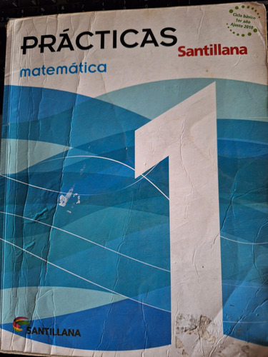 Libro Prácticas Matemática 1 Santillana 