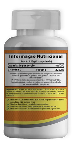 Vitamin C 1000mg 90 Comprimidos