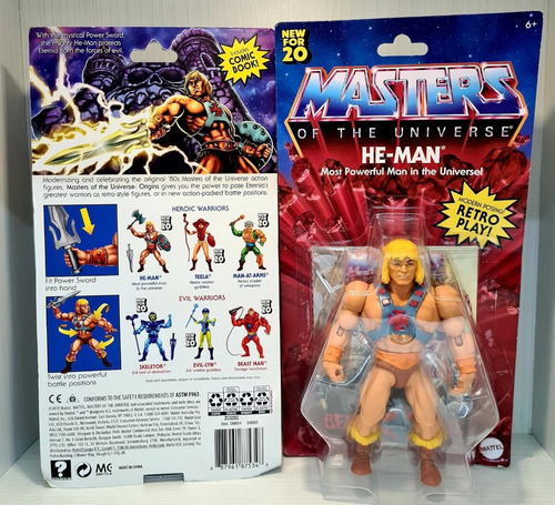--- Culpatoys Motu He-man Clasico Los Amos Del Universo --- (Usado)