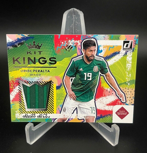 Tarjeta Oribe Peralta Con Trozo De Jersey Original