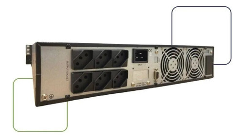 Nobreak Rack Jbr 3kva Senoidal Entrada 220v Saída 220v