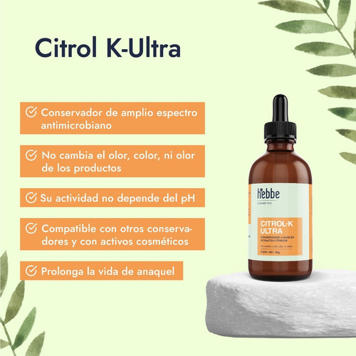 Imagen 3 de 9 de Citrol K Conservador (extracto Cítrico) Kosher 50g