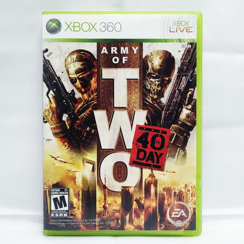 Army Of Two The 40th Day Xbox 360 Físico Con Manual (Usado)