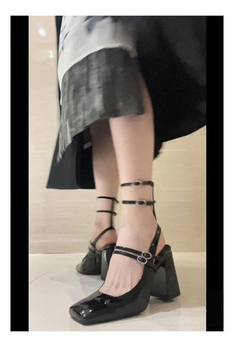 Sandalias Elegantes De Tacón Alto Con Hebilla For Mujer 202
