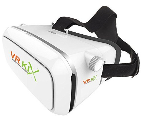 Realidad Virtual 3d Gafas, Vr Auricular Para 360 Visualizaci