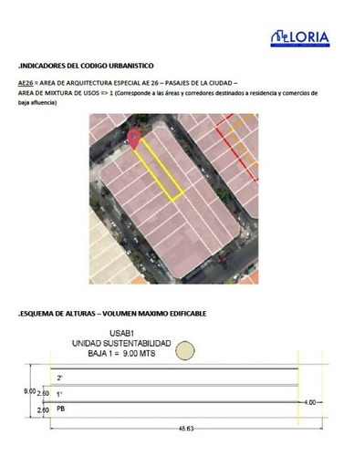 Imagen 4 de 5 de Lote Propio - 8.67 X 45.43 - Alt. M 9 Mts