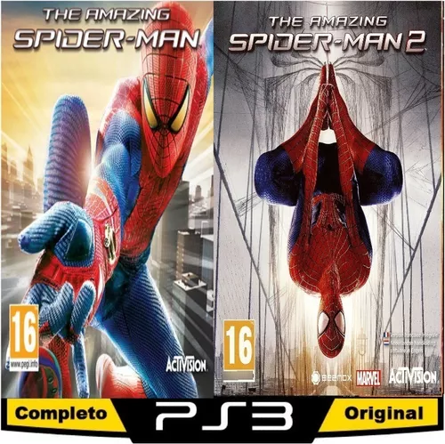 Todos os jogos do homem aranha ps3