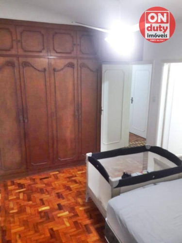 Imagem 9 de 27 de Apartamento Com 3 Dormitórios À Venda, 130 M² Por R$ 640.000,00 - Embaré - Santos/sp - Ap5279