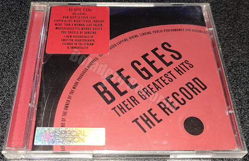 Bee Gees Their Greatest Hits The Record Hdcd 2001 Uk Edición Especial (Usado)