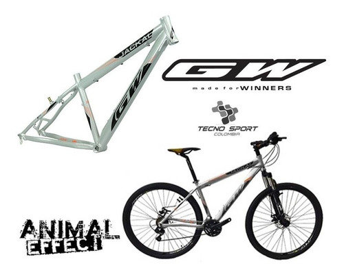 Bicicleta Gw Jackal 27.5 Shimano 21v Mtb Aluminio Promocion