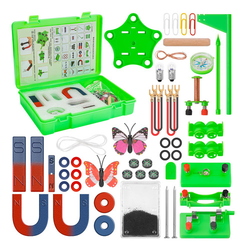 Kit De Electroiman Cientifico Para Ninos: Proyectos Educativ