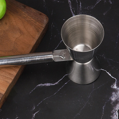 Jigger De Cóctel De Doble Cabezal De Acero Inoxidable Con
