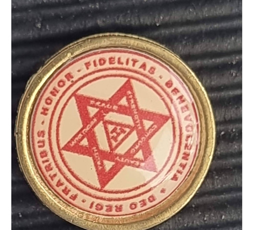 Insignia Distintivo Pin Mason Templario Estrella 1