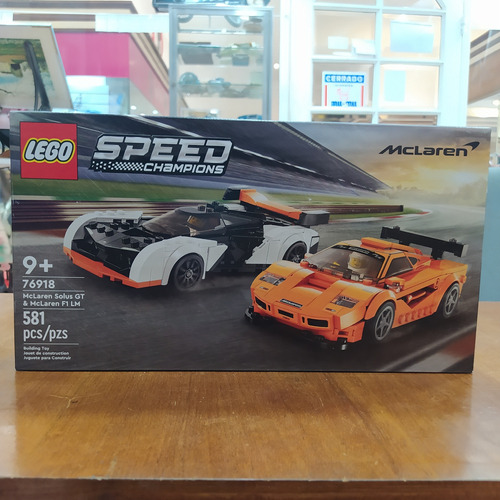 Lego Speed Champions Mclaren Solus Gt & Mclaren F1  N°76918 