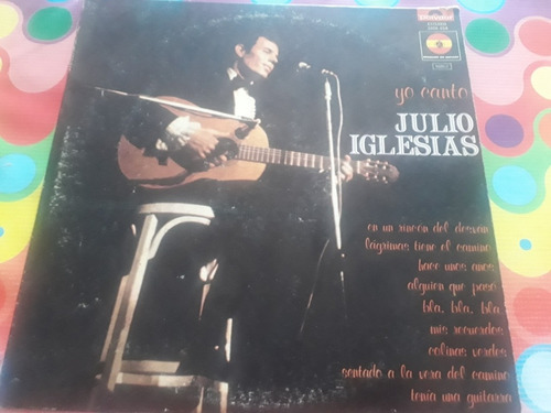 Julio Iglesias Lp Yo Canto Z