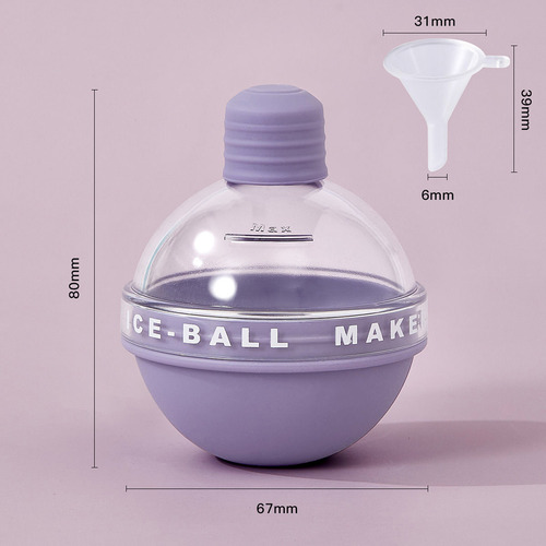 Máquina Para Hacer Bolas De Hielo De Silicona Para Cócteles