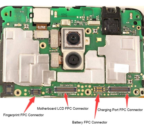 . Para Placa Base Huawei G8, 10 Unidades, Pantalla Lcd,