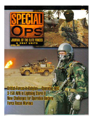 Special Ops Journal #25 Concord Publications Company 5525