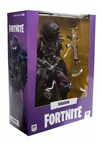 Figura De Raven De 11 Pulgadas - Fortnite Mcfarlane Toys