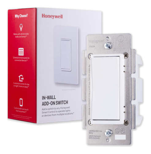 Honeywell Z-wave Interruptor Atenuador Control Ventilador