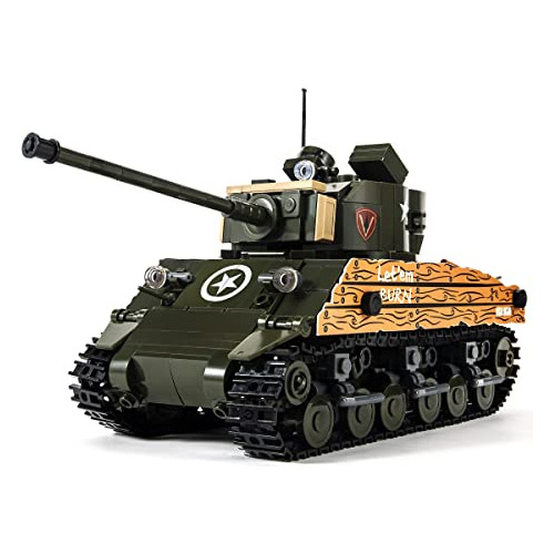 Tanque De Batalla Sherman M4a3, Modelo Histórico Milit...