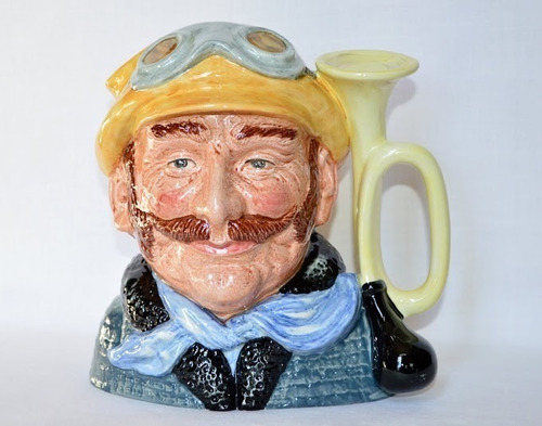 Toby Jug Grande Royal Doulton Veteran Motorist D6633 Año1972