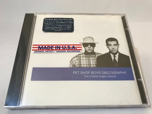 Pet Shop Boys Discography Lacrado De Fabrica Importado U.s.a