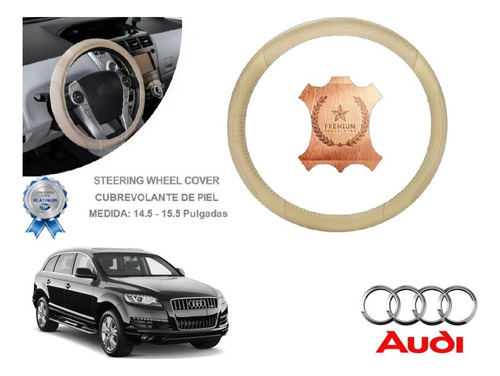 Funda Cubrevolante Beige Piel Audi Q7 2012