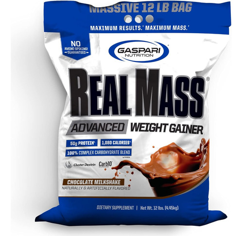 Proteína Real Mass Ganador De Peso Formula Moderna Chocolate